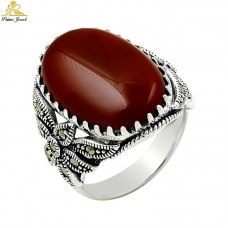 Gümüş Markazit Yüzük